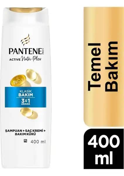 Pantene Temel Bakım 3'ü 1 Arada Şampuan: Saç Sağlığını Güçlendiren Yenilikçi Formül