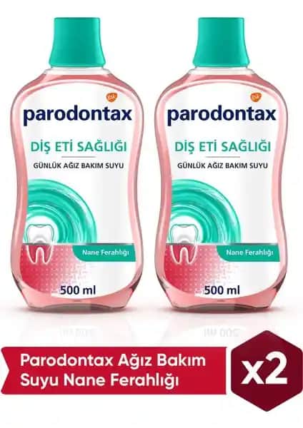 Parodontax Ağız Bakım Suyu Nane Ferahlığı: Diş ve Diş Eti Sağlığını Destekleyen Güvenilir Ürün