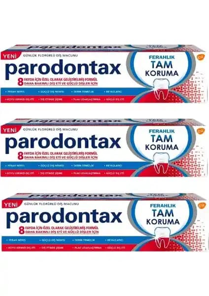 Parodontax Tam Koruma Ferahlık Diş Macunu ile ağız sağlığını güçlendirin ve koruyun