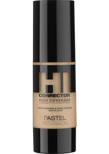 Pastel Hı Corrector Fondöten 405 Numara Yüksek Kapatıcılık ve Mat Görünüm Sağlar