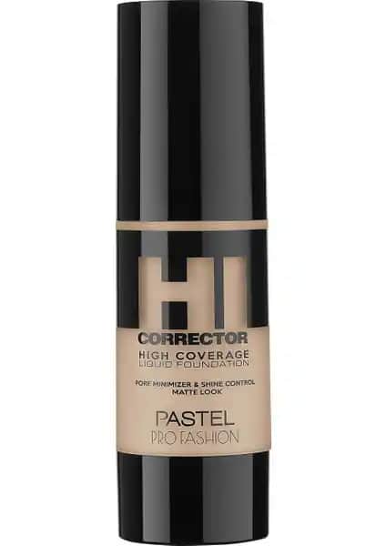 Pastel Hı Corrector Yüksek Kapatıcı Fondöten ile Mat ve Pürüzsüz Cilt Sağlayın