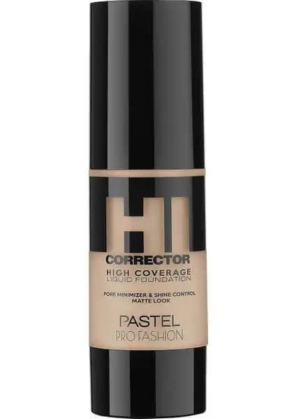 Pastel Hı Corrector Yüksek Kapatıcı Fondöten ile Mat ve Pürüzsüz Cilt Sağlayın