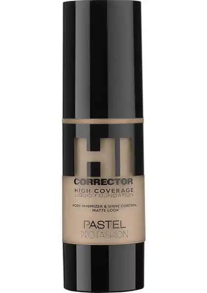 Pastel Profashion Hı Corrector High Coverage Liquid Fondöten No 401: Doğal ve Kapanıcı Günlük Kullanım İçin