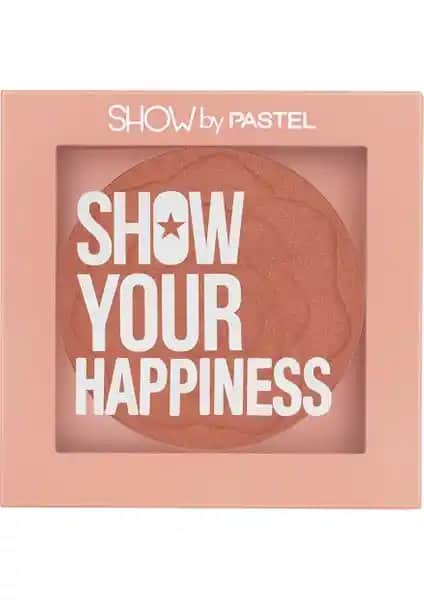 Pastel Show Your Happiness Allık: Doğal Görünüm ve Uzun Süre Kalıcılık Sağlayan Makyaj Ürünü