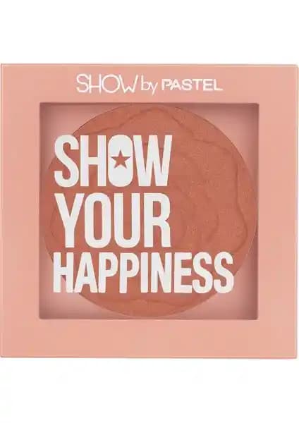 Pastel Show Your Happiness Allık: Doğal Görünüm ve Uzun Süre Kalıcılık Sağlayan Makyaj Ürünü