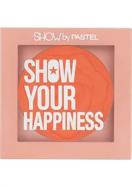 Pastel Show Your Happiness Allık: Doğal ve Kalıcı Yüz Makyajı İçin Güvenilir Seçenek