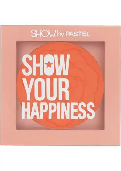 Pastel Show Your Happiness Allık: Doğal ve Kalıcı Yüz Makyajı İçin Güvenilir Seçenek