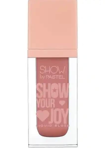 Pastel Show Your Joy Liquid Allık ile doğal ve taze görünüm sağlayan makyaj ürünü