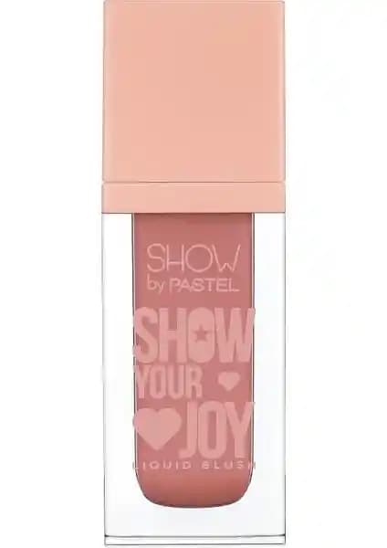 Pastel Show Your Joy Liquid Allık ile doğal ve taze görünüm sağlayan makyaj ürünü