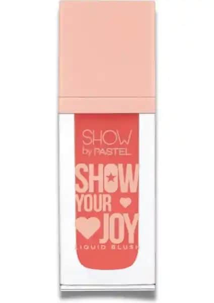 Pastel Show Your Joy Liquid Blush 56 Likit Allık ile Doğal ve Taze Görünüm Elde Edin