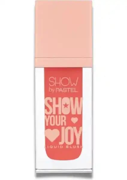 Pastel Show Your Joy Liquid Blush 56 Likit Allık ile Doğal ve Taze Görünüm Elde Edin