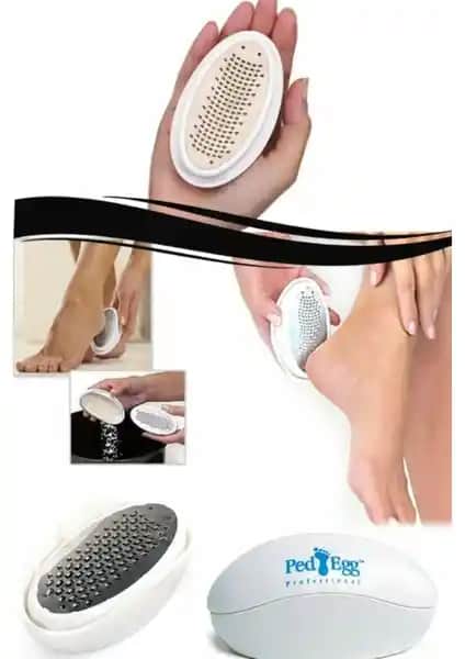 Ped Egg Ayak Törpüsü ve Kutulu Topuk Rendeği ile Etkili ve Güvenli Ayak Bakımı