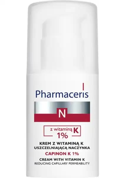 Pharmaceris Capinon K %1 Krem ile damar sağlığını destekleyen cilt bakımı çözümü