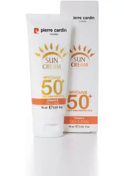 Pierre Cardin Güneş Kremi 50+ SPF: Yüksek Koruma ve Nemlendirme Özelliğiyle Günlük Kullanım