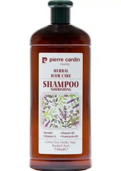 Pierre Cardin Herbal Yağlı Saçlar İçin Bitkisel Şampuan Doğal İçeriklerle Saç Sağlığını Destekler