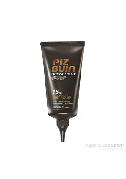 Piz Buin Ultra Hafif Akışkan Güneş Koruyucusu SPF 15 ile Güvenli ve Rahat Güneşlenme Deneyimi