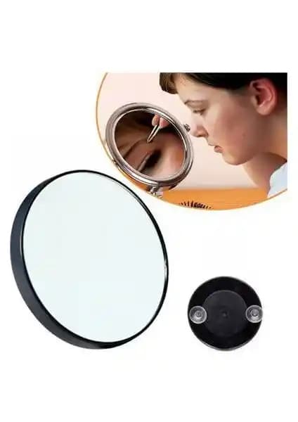 Pratik Çukur Ayna Makyaj Aynası 10x Büyüteç Özelliğiyle Detaylara Önem Verenler İçin