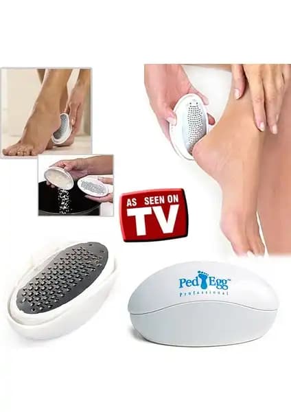 Pratik Ped Egg Ayak Bakım Törpüsü ile Etkili ve Güvenli Topuk ve Ayak Bakımı Çözümü