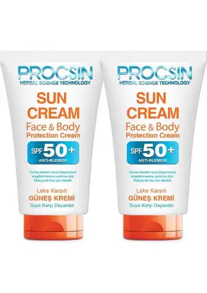 Procsin Güneş Kremi 50+ SPF ile Yüksek Koruma ve Günlük Kullanım İçin Uygun