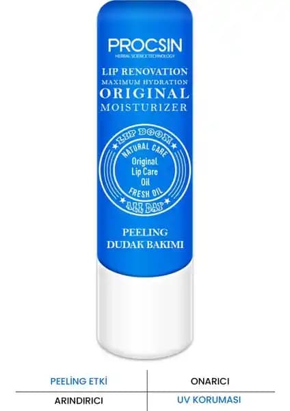 Procsin Lip Balm Peeling ile Dudaklarınızda Doğal Güzellik ve Sağlık Kazanın