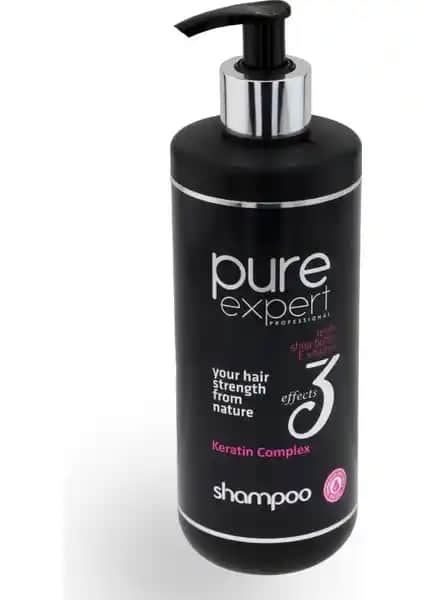 Pure Expert Keratin Komplex Şampuan ile Saçlarınızı Güçlendirin ve Parlaklık Kazanın