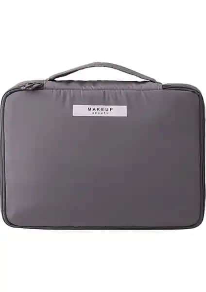 Qisem Kadınlar İçin Şık ve Dayanıklı Makyaj Çantası Günlük ve Seyahat Kullanımı