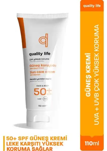 Quality Life QL Yüz Güneş Kremi: Yüksek Koruma ve Bakım Sağlayan Günlük Kullanım Ürünü