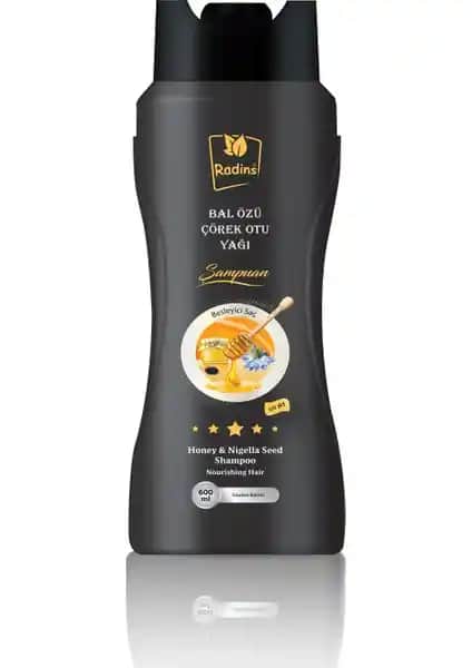 Radins Bal Özü Çörek Otu Yağı Şampuanı: Doğal Saç Bakımında Güçlü ve Sağlıklı Çözüm