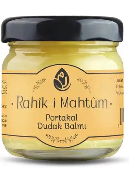 Rahik-i Mahtum Portakal Dudak Balmı: Doğal ve Etkili Dudak Nemlendirici Ürün