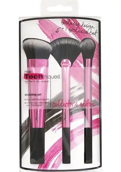Real Techniques Sculpting Set: Yüksek Kaliteli Profesyonel Makyaj Fırça Seti