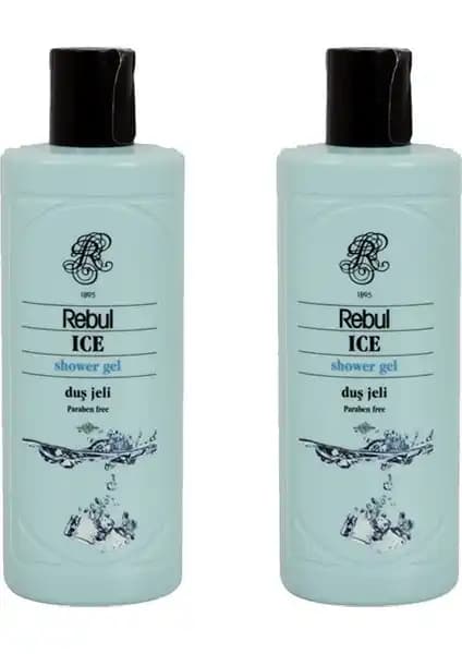 Rebul Ice Duş Jeli 500 ml 2'li set ile ferah ve etkileyici temizlik deneyimi