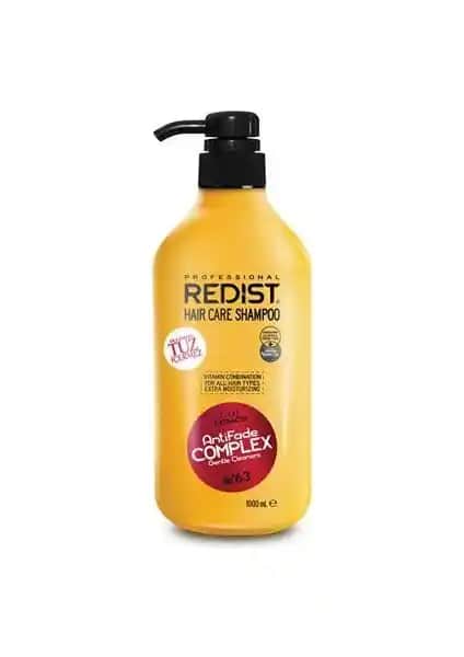 Redist Tuzsuz Antifade Kompleks Şampuan ile Hassas ve İşlem Görmüş Saçlar İçin Doğal Bakım