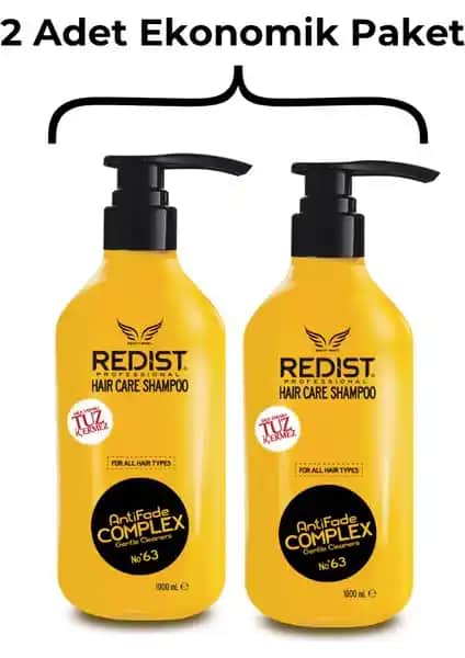 Redist Tuzsuz Şampuan Seti Hassas ve Yıpranmış Saçlar İçin Güçlendirici Bakım Çözümü