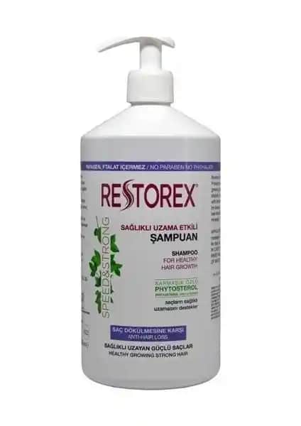 Restorex 1000ml Sarmaşık Özlü Şampuan ile Saçlarınızı Güçlendirin ve Sağlıklı Tutun