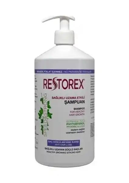 Restorex 1000ml Sarmaşık Özlü Şampuan ile Saçlarınızı Güçlendirin ve Sağlıklı Tutun