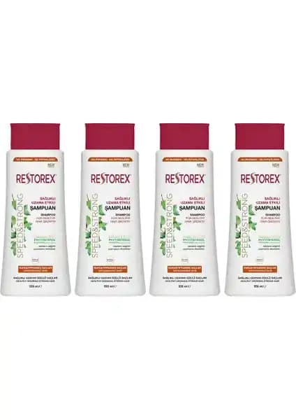 Restorex Kuru ve Yıpranmış Saçlar İçin Güçlendirici Bitki Özlü Şampuan 500 ml