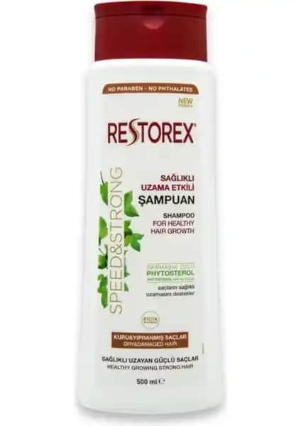 Restorex Kuru ve Yıpranmış Saçlar İçin Şampuan - Güçlendirici ve Onarıcı Saç Bakım Ürünü