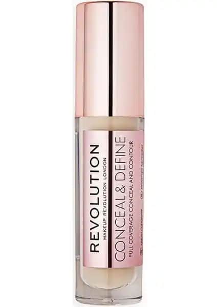 Revolution Conceal And Define C4: 16 Saat Etkili Mat Kapatıcı, Yüksek Kapatıcılık ve Doğal Görünüm