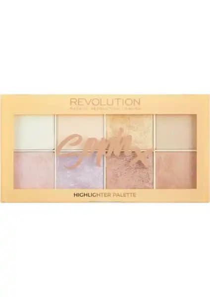 Revolution Sophx Highlighter Palette: Çok Yönlü Parlaklık ve Doğal Işıltı İçin Ideal Çözüm