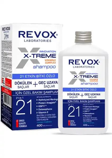 Revox X-Treme 21 Bitki Özlü Şampuan ile Saçlarınızda Doğal ve Güçlü Bakım Sağlayın