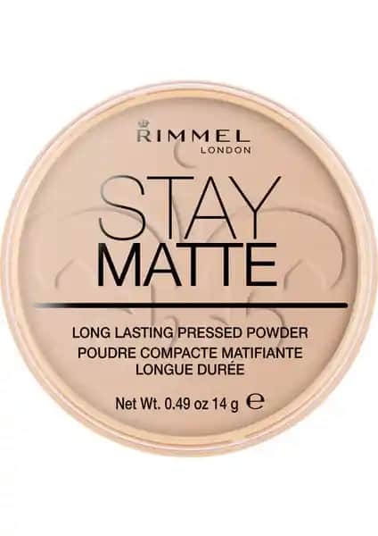Rimmel London Stay Matte Mat ve Doğal Görünüm Sağlayan Pudra Ürünü Özellikleri