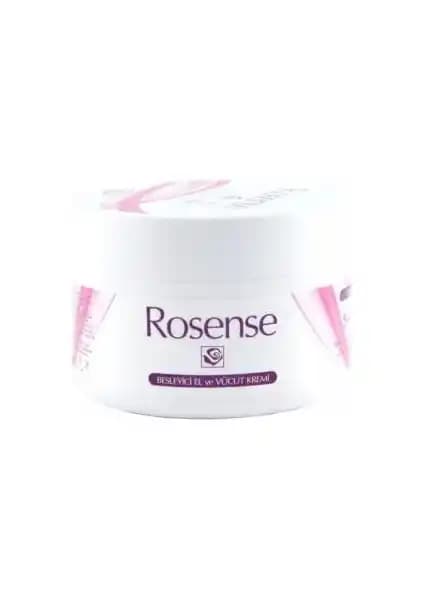 Rosense El Kremi Kavanoz 250 ml Q10 ile etkili cilt nemlendirme ve yenileme