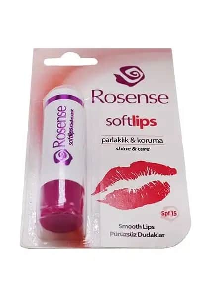 Rosense Softiıps Dudak Koruyucu: Nemlendirme ve Parlaklık Sağlayan Günlük Bakım Ürünü