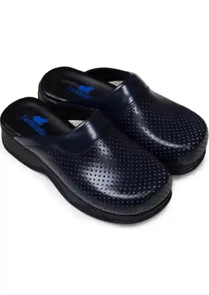 Sabo Lacivert Klasik Bayan Terlik: Günlük Kullanım İçin Konfor ve Şıklık Bir Arada