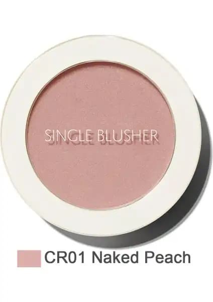 Saem Tekli Allık Naked Peach Doğal Görünüm İçin Uygun ve Kaliteli Makyaj Malzemesi