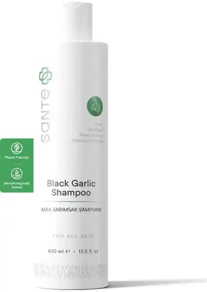 Sante Plus Kara Sarımsak Özlü Şampuan Saç Dökülmesine Karşı Güçlendiren ve Kepeği Azaltan Formül