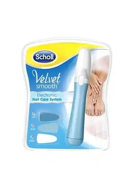Scholl Velvet Smooth Elektronik Tırnak Törpüsü Bakım Seti: Evde Profesyonel Tırnak Bakımı Çözümü