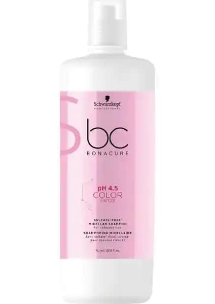 Schwarzkopf Bonacure Color Freeze Micellar Sülfatsız Şampuan ile Renk Koruma ve Sağlıklı Saçlar