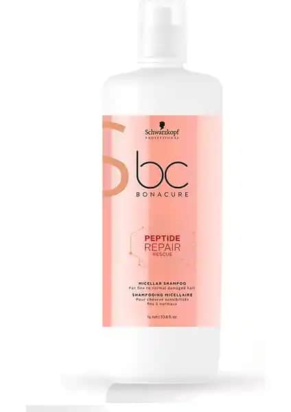 Schwarzkopf Bonacure Peptide Acil Kurtarma Şampuanı: Yıpranmış Saçlar İçin Etkili Bakım Çözümü