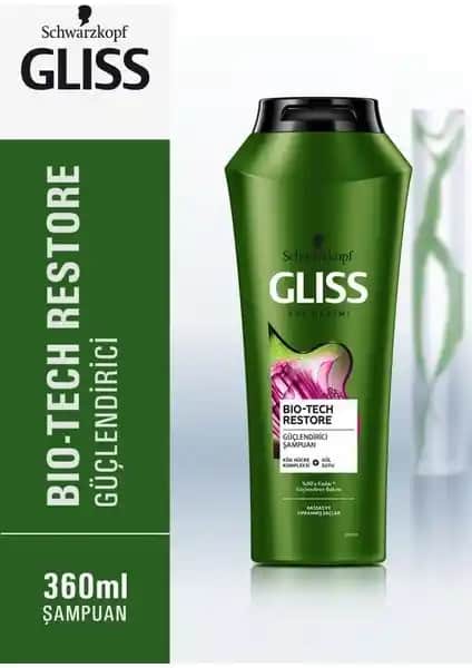 Schwarzkopf Gliss Bio-Tech Restore Güçlendirici Şampuan: Saç Güçlendirme ve Yenileme Özellikleri